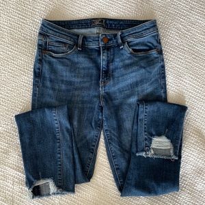 Abercrombie ankle jeans.